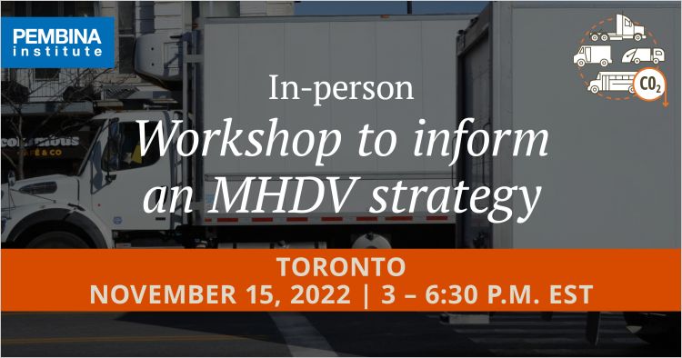 MHDV strategy workshop banner