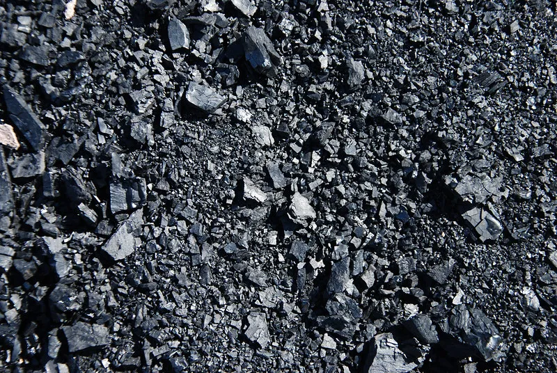 A close-up photo of coal used for power generation, in this case at Alberta's (now closed) Genesee generating station
