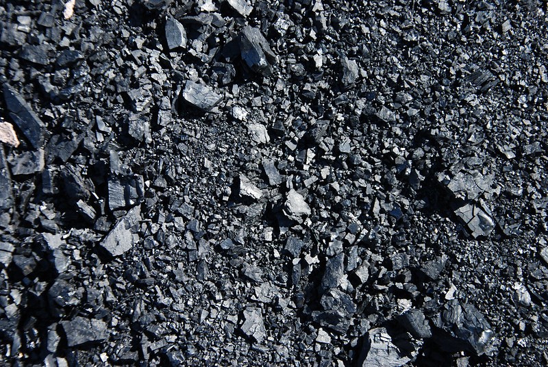 A close-up photo of coal used for power generation, in this case at Alberta's (now closed) Genesee generating station