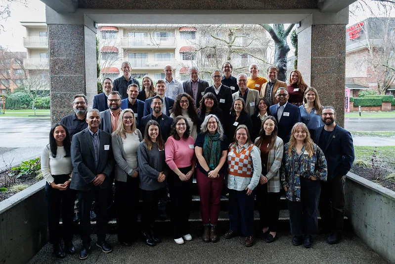 Group photo from Sustainable Jobs in BC event