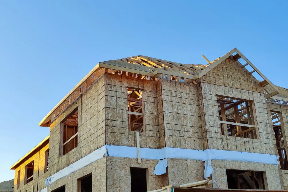 Townhouses under construction Ontario