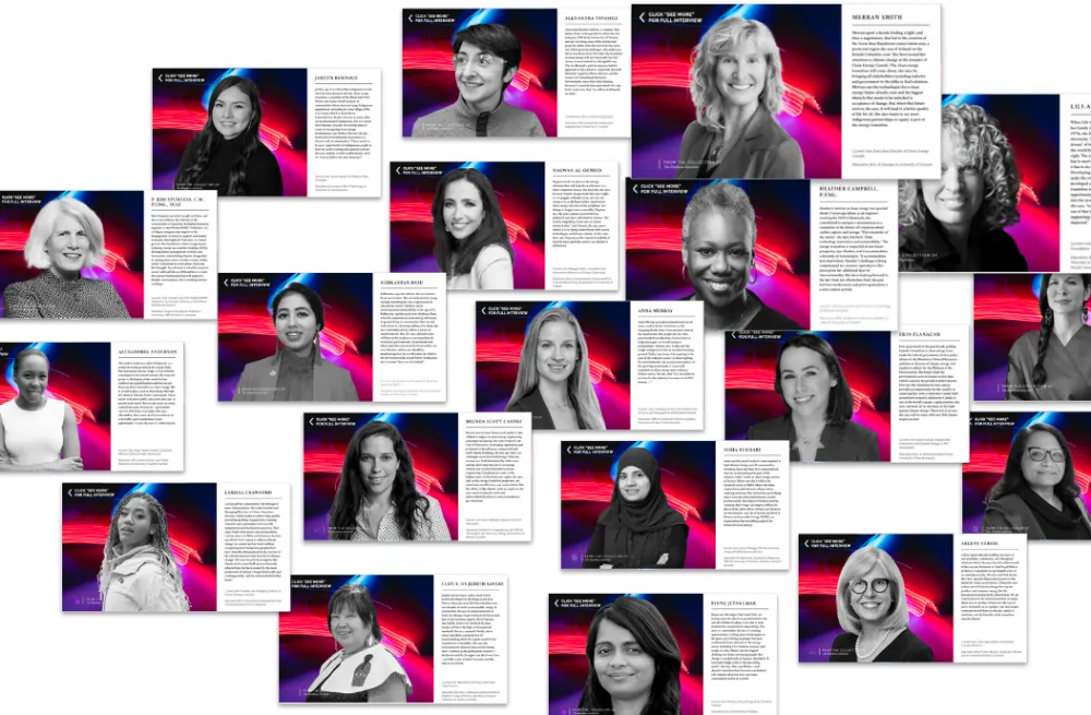 Women in the energy transition