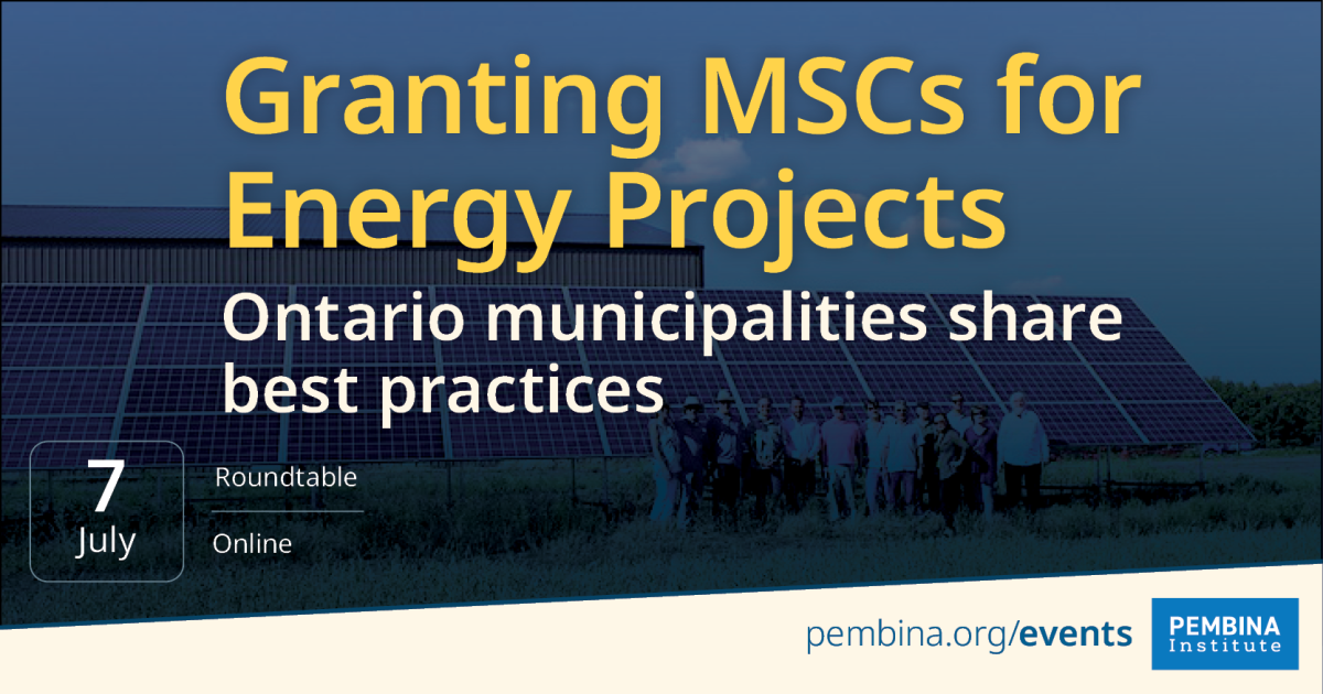 Granting MSCs for Energy Projects event banner