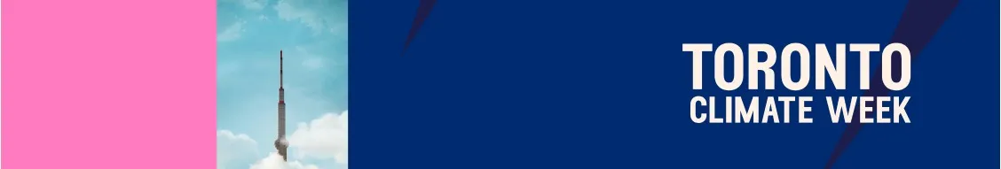 Toronto Climate Week banner