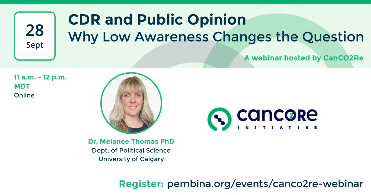 CDR and Public Opinion