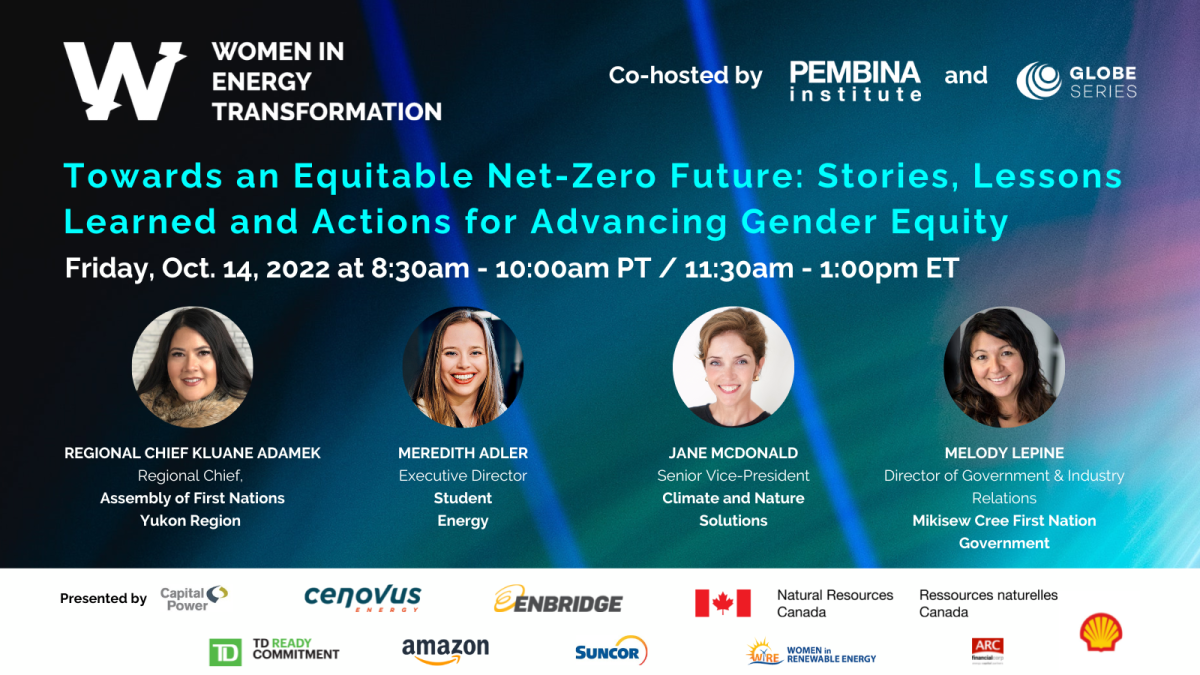 Women in Energy Series banner