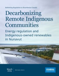 Report cover of Decarbonizing Remote Indigenous Communities in Nunavut
