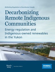 Report cover of Decarbonizing Remote Indigenous Communities in the Yukon
