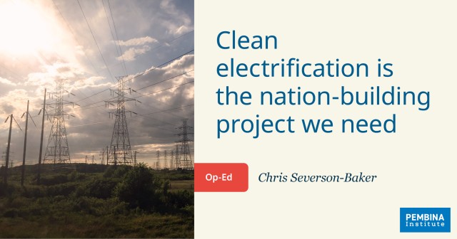 Clean electrification as a nation-building project