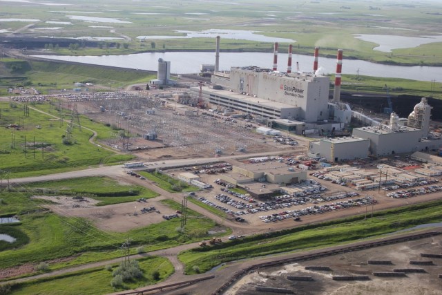 Boundary dam coal plant, Saskatchewan