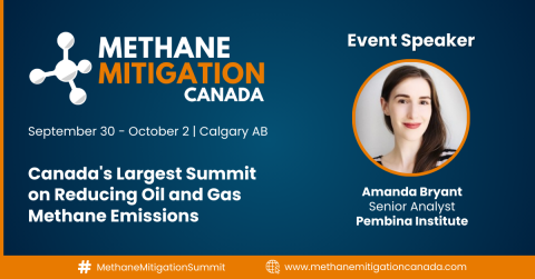 Flyer promoting Pembina's Amanda Bryant as an event speaker