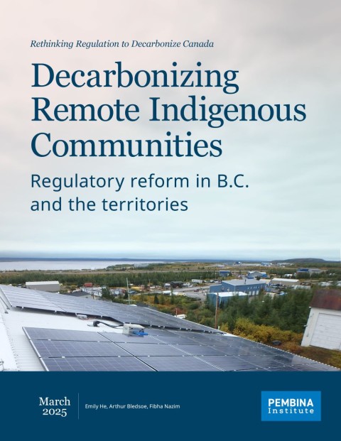 Decarbonizing_Remote_Indigenous_Communities with solar panels on roof