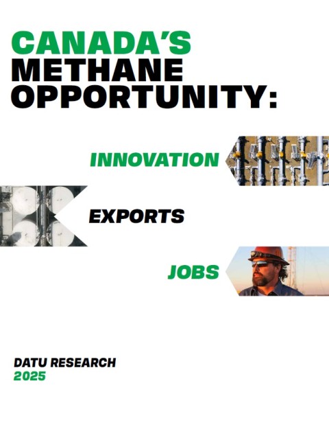 The front cover of the report, featuring the title and pictures of oil and gas facilities and a male worker wearing protective clothing