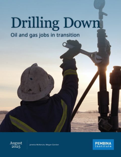 The cover of the report, featuring a worker using a wrench while wearing high-vis clothing and a hard hat, outdoors with the sun setting in the background
