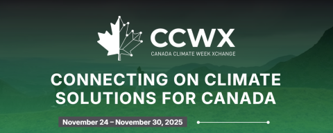 Canada Climate Week Xchange screengrab