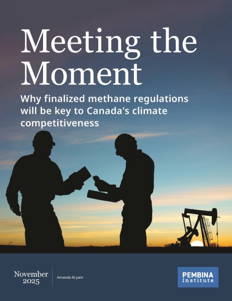 Meeting the Moment cover featuring workers and an oil well