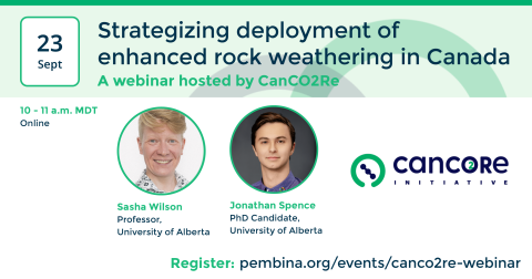 Strategizing deployment of enhanced rock weathering in Canada