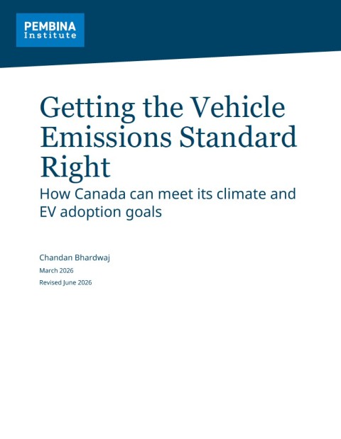 Cover: Getting the Vehicle Emissions Standard Right Revised June 2026
