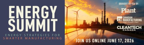 Banner for the Energy Summit provided by Plant Magazine