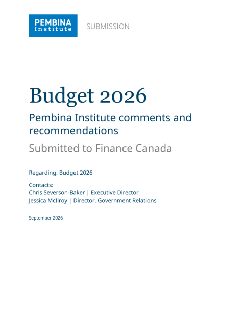 Budget Recommendations 2026
