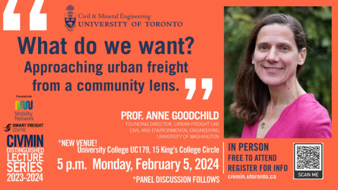 Banner for CivMin Distinguished Lecture Series University of Toronto