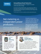 cover page of net metering versus ipp guide