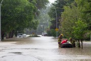 Calgary residential area flood 
