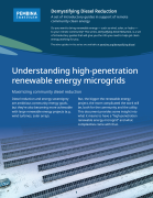 Cover page of high penetration renewable energy systems guide