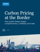 Carbon pricing at the border report cover