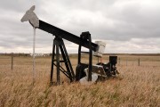 An inactive oil well in Alberta.