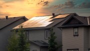 Residential home with rooftop solar