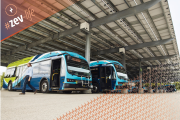 Electric buses and solar installation in Montgomery