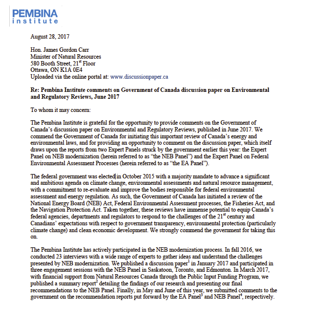 Environmental and Regulatory Reviews