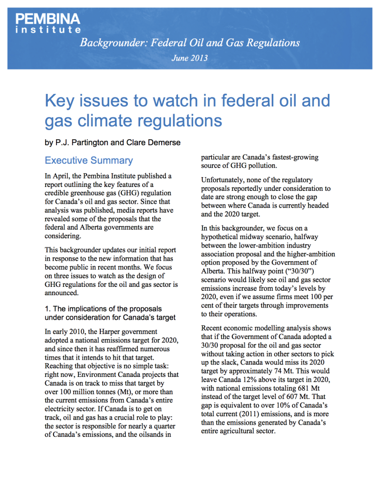 Issues to watch in oil and gas climate regulations