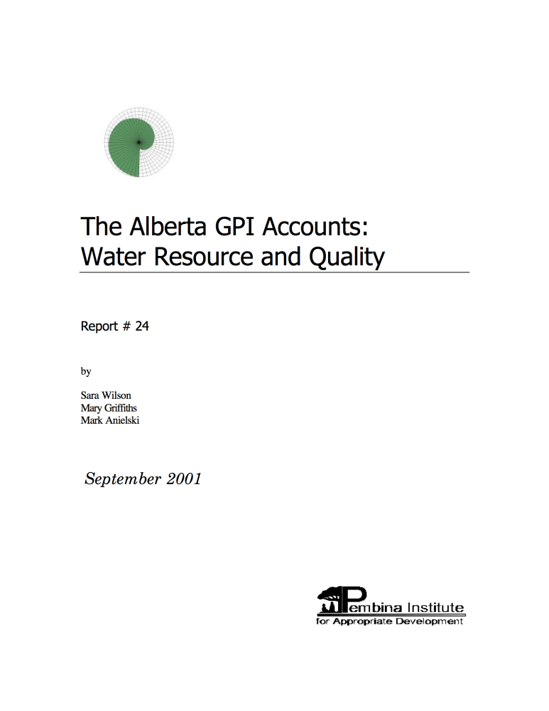 Water Resource and Quality Pembina Institute